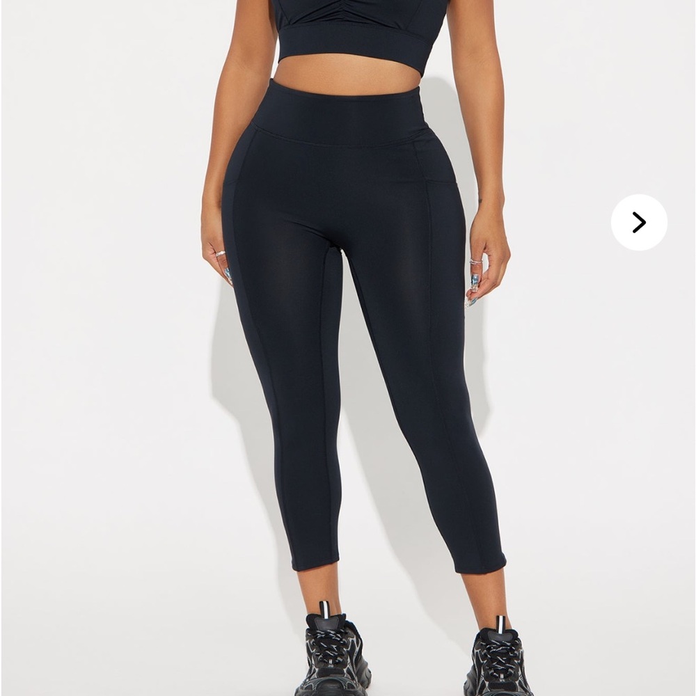 Black High-Waisted Women's Leggings